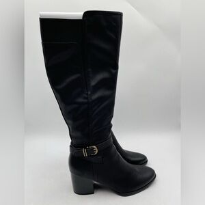 SOUL Naturalizer Womens UPTOWN Faux Leather Tall Knee-High Boots Size 9W